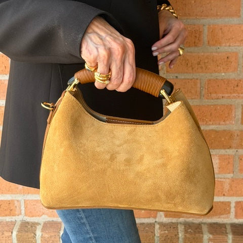 Janis Suede Bag