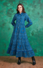 Jinette Dress in Georgina Blue