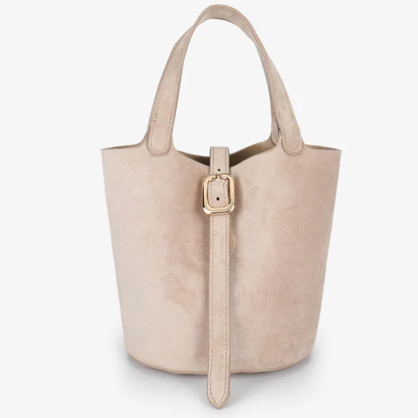Joya Faux Suede Mini Bucket