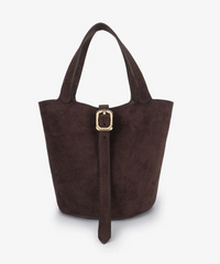 Joya Faux Suede Mini Bucket