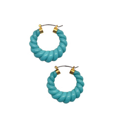 Twisted Hoop Earring