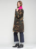 Kate Trench Coat in Camo