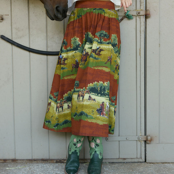 Kit Skirt in Ranching