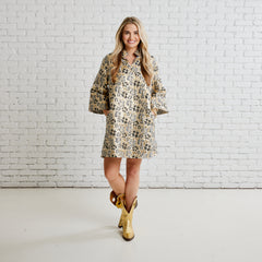 Kristin Jacquard Dress