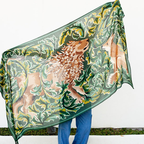 Leonard Scarf in Khaki
