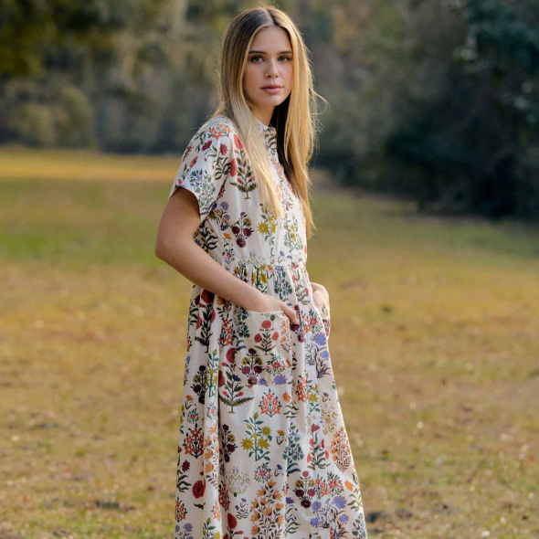 Lakelyn Dress in Garden of Wales