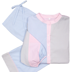 Charlotte Color Block Pajama Set