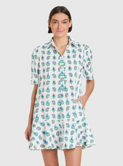 Liv Dress in Beach Sprigs