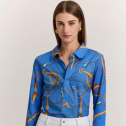 Lizette Shirt in Chain Medley