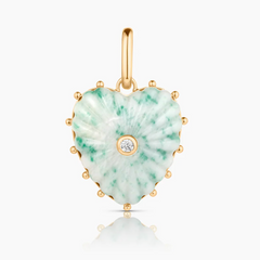 Malene Green Dot Clip Charm