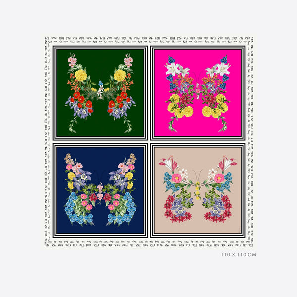 Mariposa Square Scarf