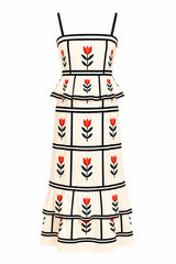 Millard Midi Dress in Tulipa