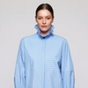Blue Striped Cotton Shirt