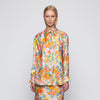Floral Silk Blouse
