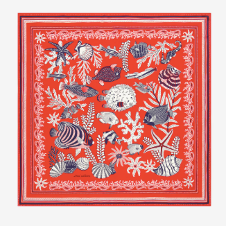 Neptune Square Scarf