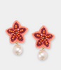 Starfish Pearl Earrings