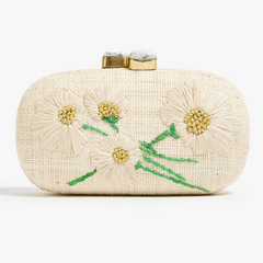 Vintage Daisies Clutch