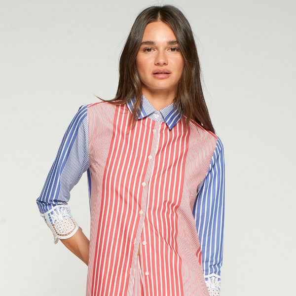 Paola Shirt with Lace Cuffs