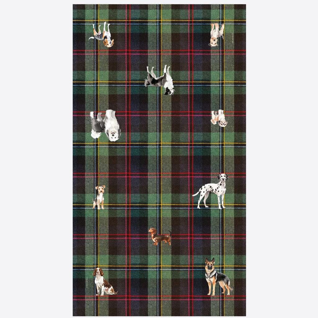 Plaid Dog Scarf