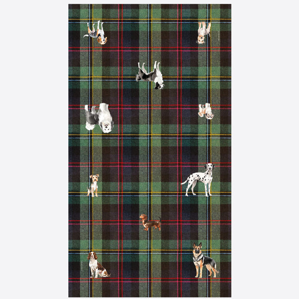 Plaid Dog Scarf