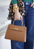 Rose Handbag in Cognac