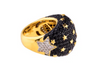 Sabah Moon Stars Onyx Ring