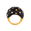 Sabah Moon Stars Onyx Ring