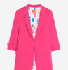 Clover Blazer in Pink Knit