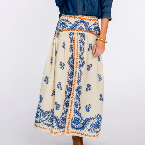 Phoebe Skirt in Handkerchief