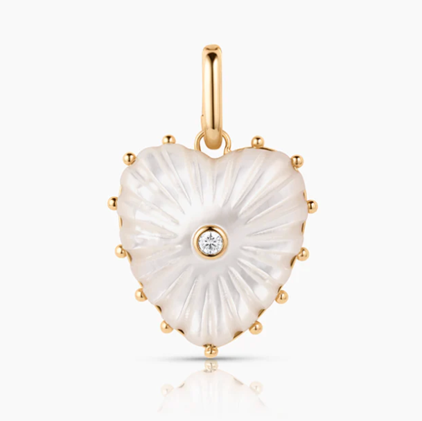 Malene Mother Pearl Clip Charm