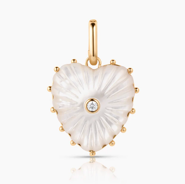 Malene Mother Pearl Clip Charm