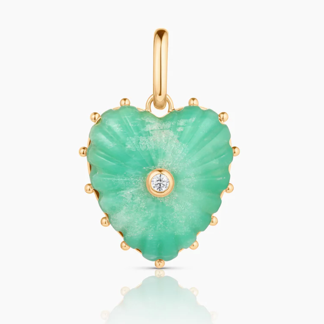 Malene Chrysoprase Clip Charm