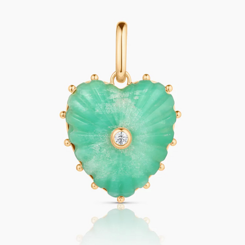 Malene Chrysoprase Clip Charm