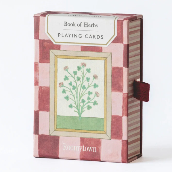 Single Deck Playing Cards- Book of Herbs