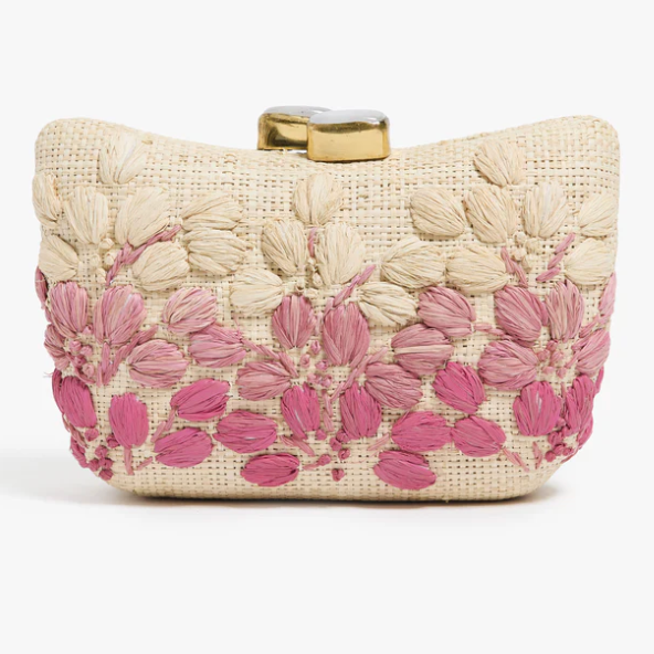 Vintage Flowers Clutch