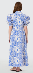 Rosie Shirtdress in Steel Paisley