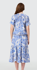 Merritt Top in Steel Paisley