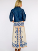 Phoebe Skirt in Handkerchief