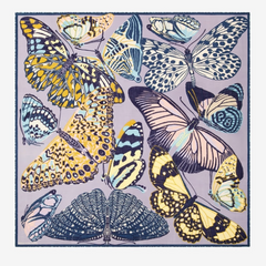 Papillons Square Scarf