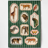 Single Tea Towel-  Animal Kingdom