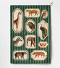 Single Tea Towel-  Animal Kingdom