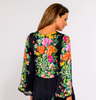 Gia Top in Centerpiece Black