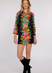 Juliette Dress in Centerpiece Black