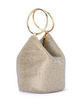 Ellie Crystal Mesh Handle Bag