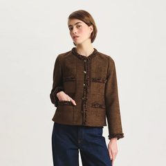 Adelaide Jacket in Brown