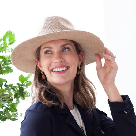 Hudson Packable Hat in Tan