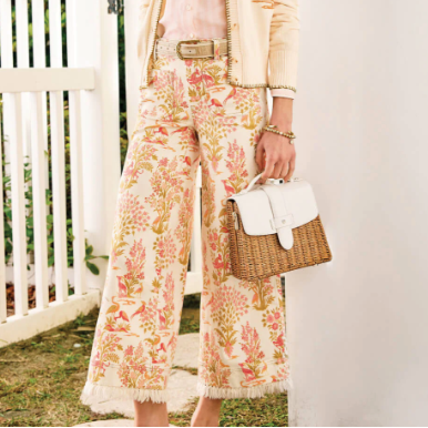 Pritchard Fringe Jean in Castillo