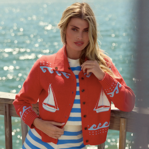 Sailor Caridgan in Summer Knit