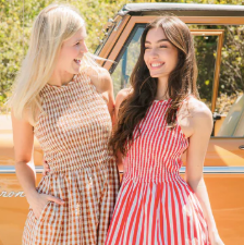 Stroll Dress in Field Check