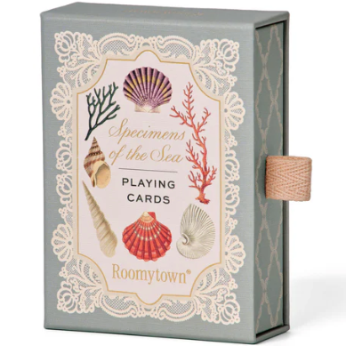 Single Deck Playing Cards- Seashells